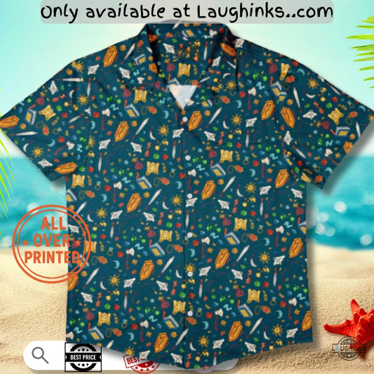 Dnd Aop Hawaiian Shirt