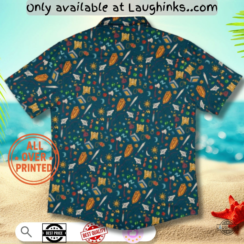 Dnd Aop Hawaiian Shirt