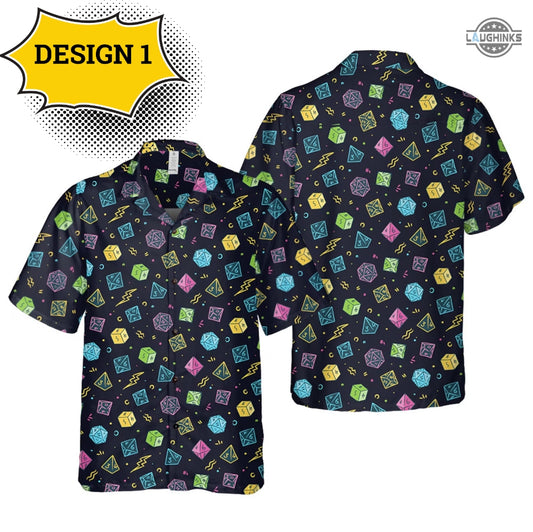 Dnd Hawaiian Shirt And Shorts Dnd Button Up Shirt Dice Game Dungeons And Dragons Aloha Shirts D And D Maps Dungeon Master Dice 20 Gift