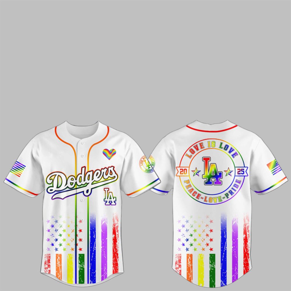 Dodgers Happy Pride Month Jersey 2025 - Grishko.com