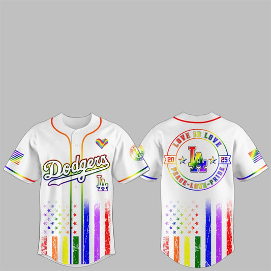 Dodgers Happy Pride Month Jersey 2025 - Grishko.com