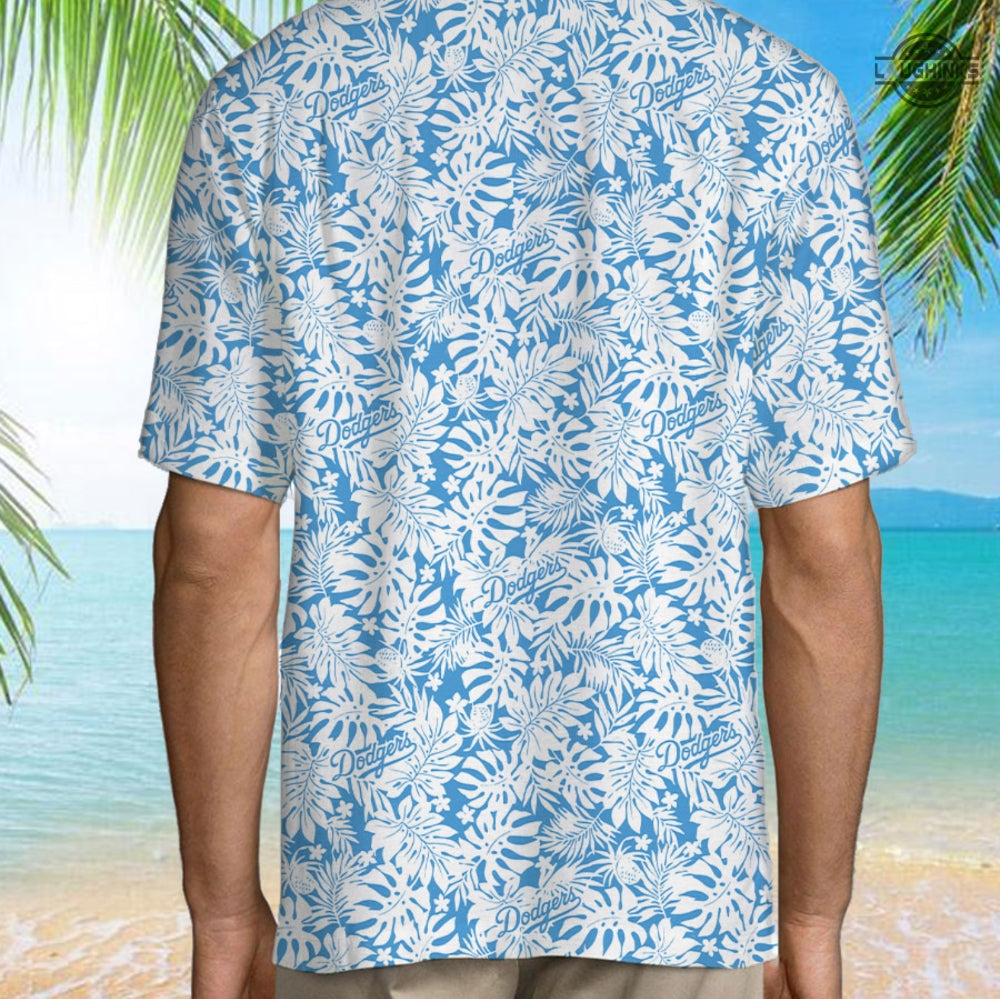 Dodgers Hawaiian Shirt And Shorts Inspired By Los Angeles Dodgers Hawaiian Shirt Night 2023 Dodgers Hawaiian Shirt Day Dodgers Hawaiian Night Dodgers Shirt Mlb Hawaiian Shirts For Men