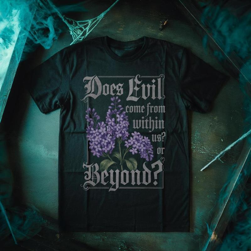 Does Evil Come from Within? - Nosferatu Inspired Horror Movie Unisex Tee - Count Orlak Vampire Dracula Goth Gothic Gifts Gift horror fan