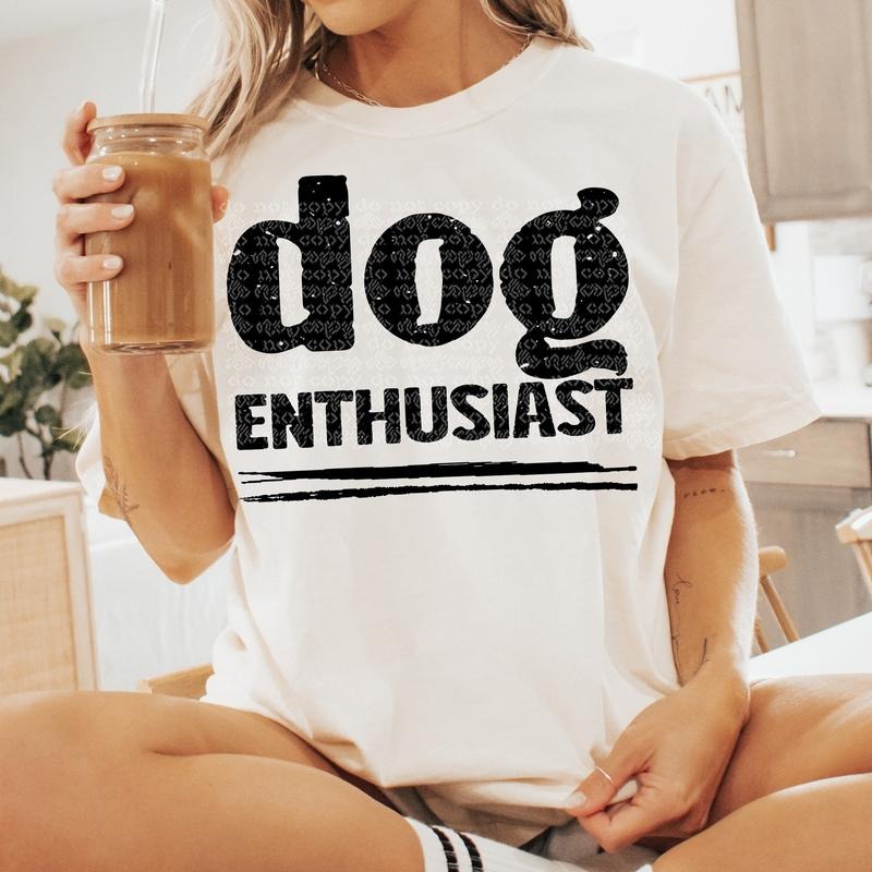 Dog Enthusiast DTF Transfers - THIS IS NOT A SHIRT Hoodie, Sweatshirt | InkThreadWorks.com