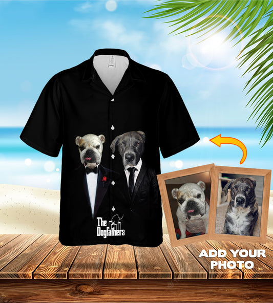 Custom Hawaiian Shirt (The Dogfathers: 1-4 Pets)