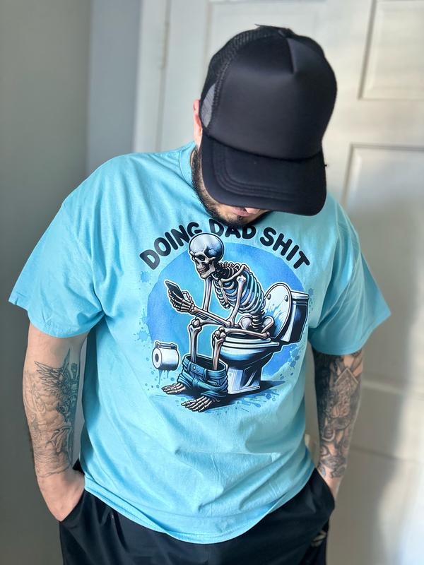 Doing Dad Sh*t Comfort colors Tee Design - Comfort Colors Dad T-shirt - Father's Day gift Menswear Top Graphic T Shirt