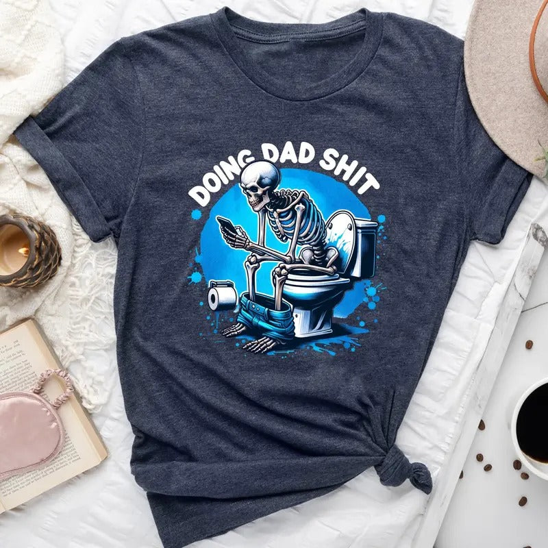 Doing Dad Shit Shirt, Funny Dad Shirt, Dad Life Shirt, Trendy Funny Dad T-Shirt, Retro Father Shirts, Father's Day Gift,...
