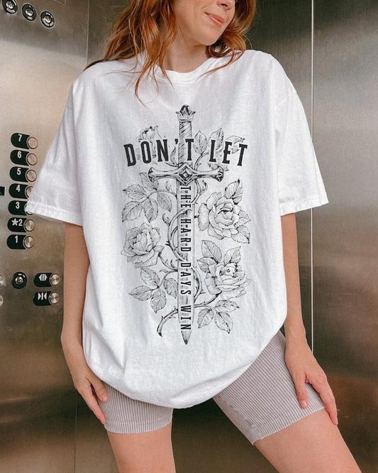 Don't Let The Hard Days Win ACOTAR Merch ACOTAR Shirt Sarah J Maas Merch SJM Merch Acotar Gifts Feyre Shirt Sarah J Maas...