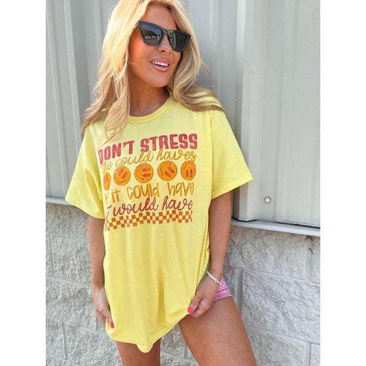 Don't Stress Graphic Top