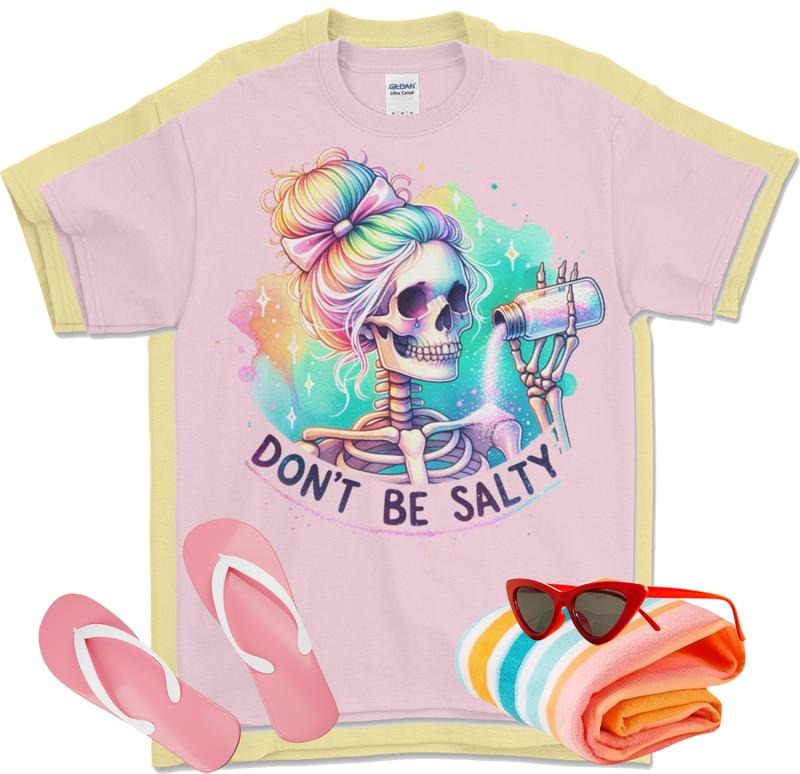 Don't be Salty Tee - Summer T-shirt