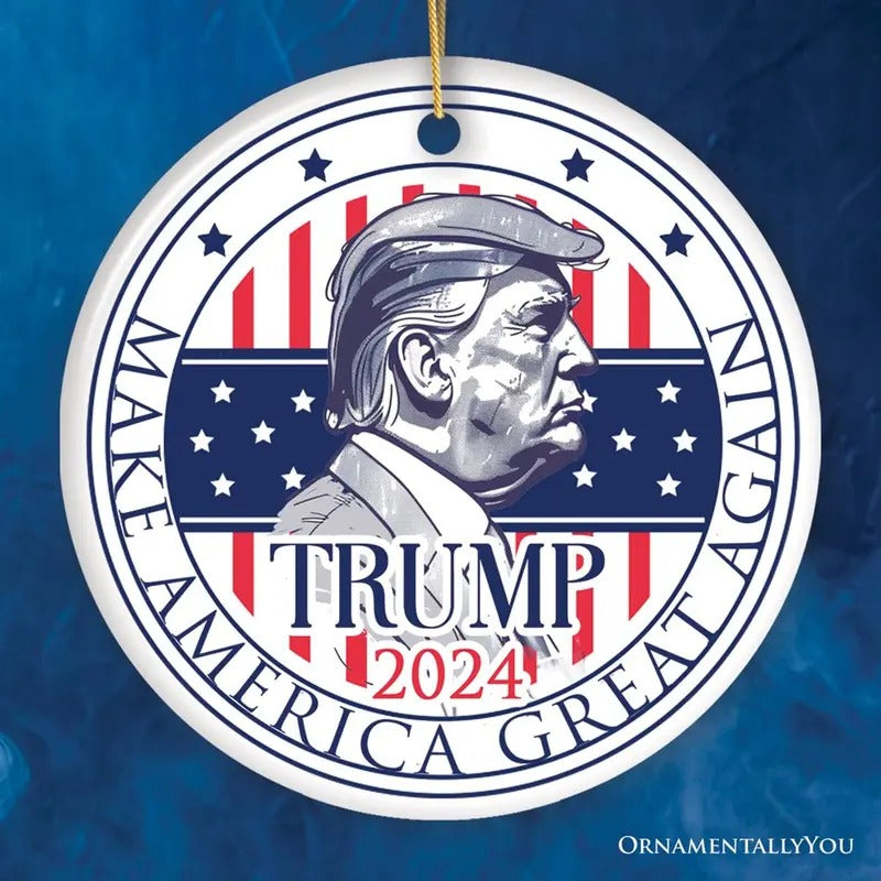 Donald Trump 2024 Presidential Election Ceramic Ornament, Make America Great Again T-Shirts, Hoodie, Sweatshirt