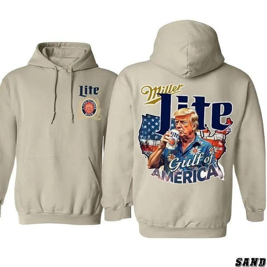 Donald Trump Guft Of America Shirt, Trump Supporter Sweatshirt, M!ller L!te Hoodie, Beer Drinking Shirt For Men And...