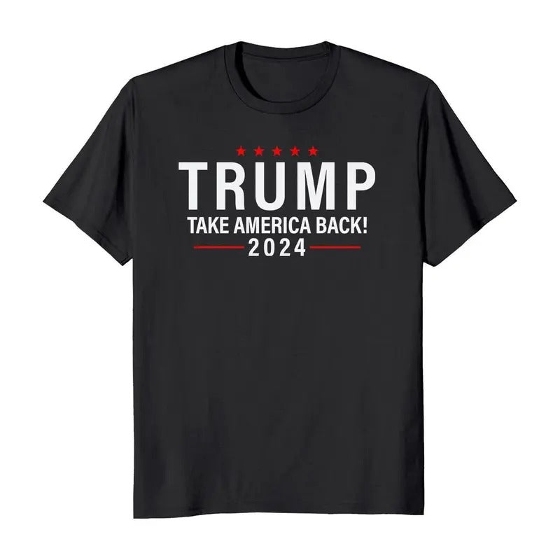 Donald Trump Take America Back 2024 Election T-Shirt Hoodie, Sweatshirt | InkThreadWorks.com