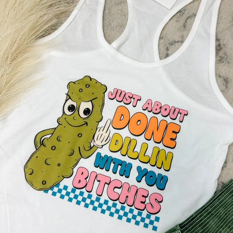 Done Dillin' Graphic Top