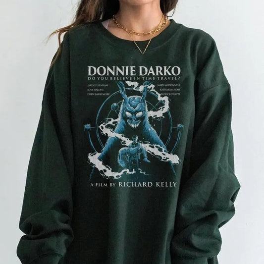 Donnie Darko, Sci Fi, Cult Shirt, Horror Donnie Darko Tee, Vintage Horror Movie sweatshirt