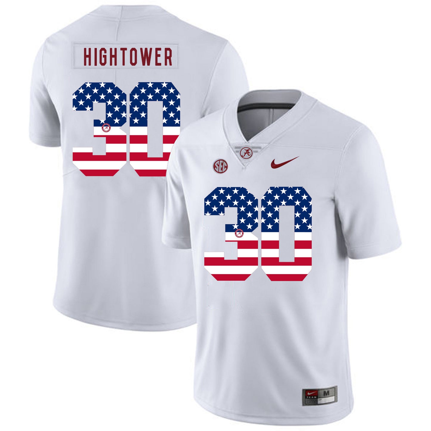 Dont'a Hightower 30 White .1jpg