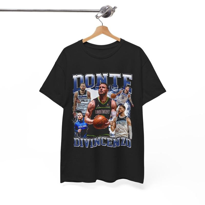 Donte Divincenzo Graphic Tee T-Shirt, Minnesota Basketball T-Shirt, Sports Fan Gift, Unisex Tee, Gift For Fan