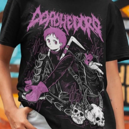 Dorohedoro Shirt , Doro Shirt, Anime Shirt, Goth Shirt, Gyoza Tee, Kaiju Top, Ebisu Design Welcome to Chaos Unisex Shirt for Anime Lovers
