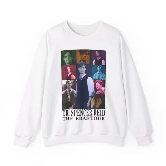 Dr. Spencer Reid Criminal Minds Fan Unisex Heavy Blend Crewneck Sweatshirt Menswear Hoodie T-Shirts | InkThreadWorks.com