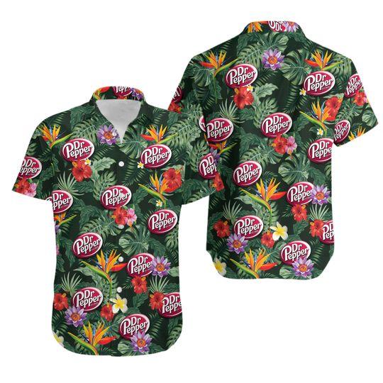 Dr pepper hawaiian shirt gift for family and friend 2711361