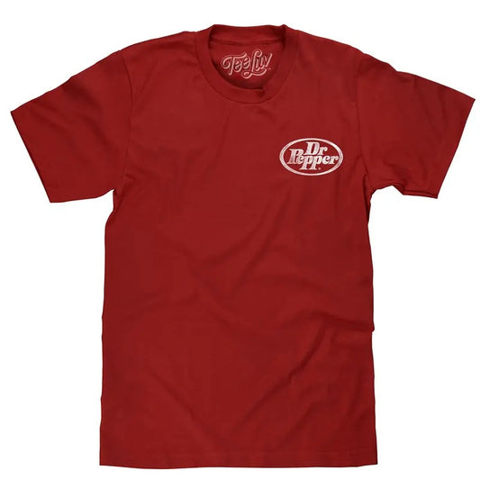 Dr Pepper Trust Me I'm a Doctor T-Shirt - Cardinal Red Hoodie, Sweatshirt | InkThreadWorks.com