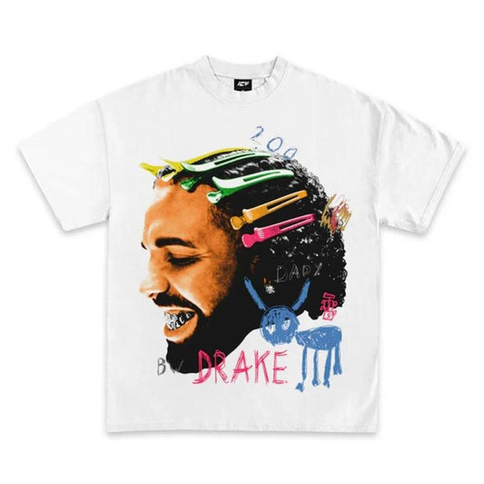Drake Dogs White Shirt Hoodie, Sweatshirt | InkThreadWorks.com