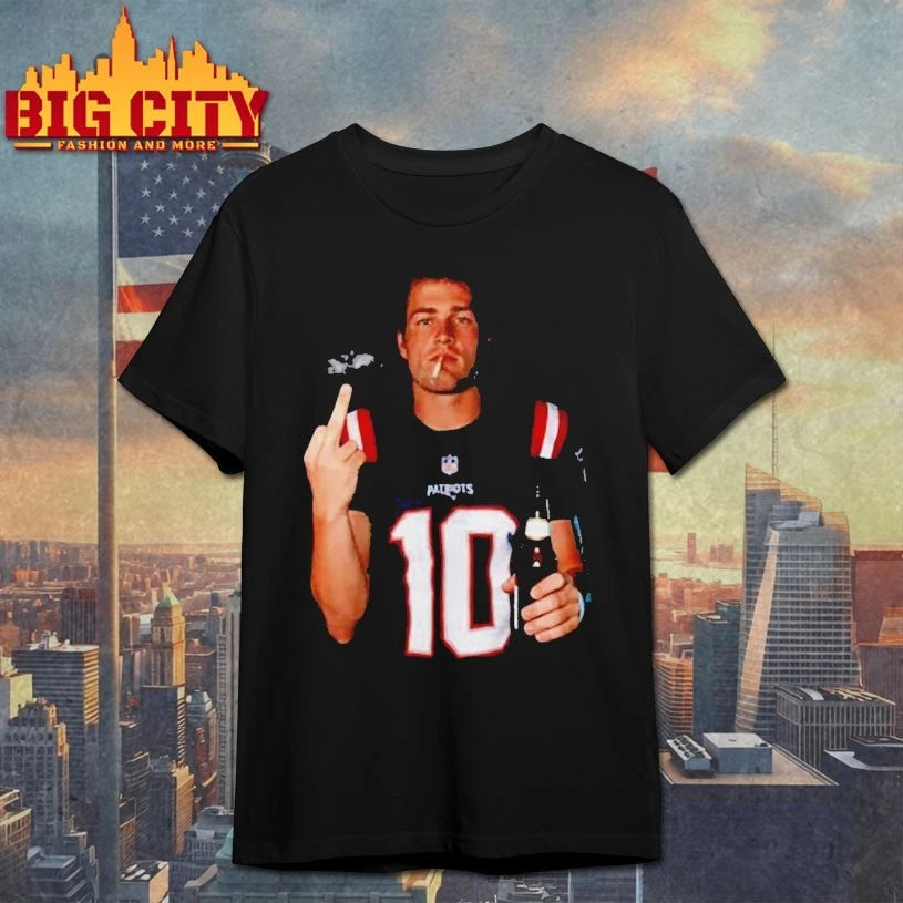 Drake Maye Middle Finger t-shirt