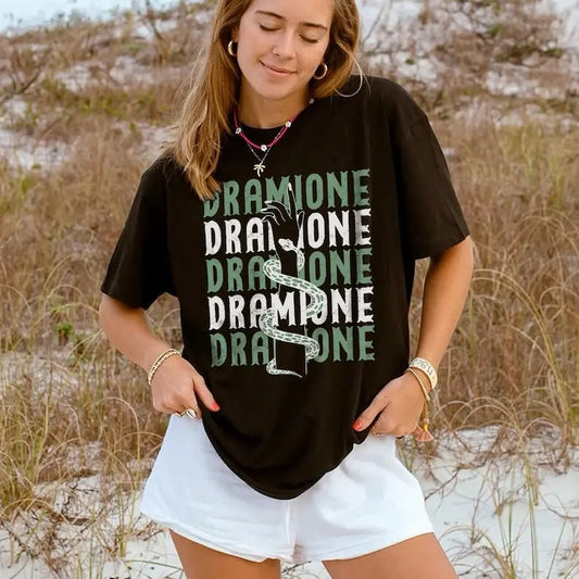 Dramione Shirt | Malfoy Manor Granger T Shirt, Bookish Fan Fic Shirt, Magic Wizard School, HP Merch, Manacled Fan Fiction...