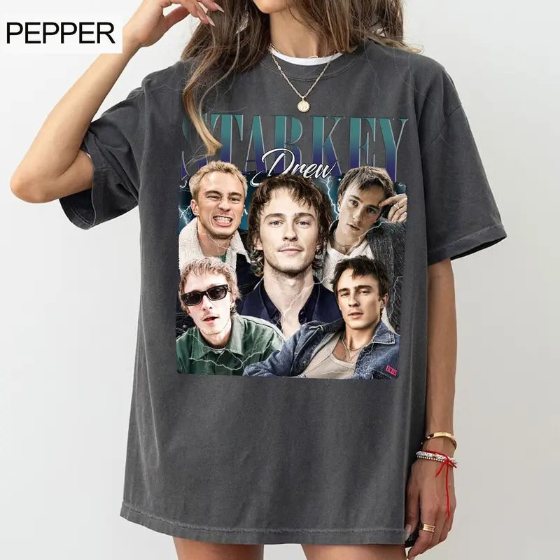 Drew Starkey  T-Shirt, Gift For Woman and Man Unisex T-Shirt Hoodie, Sweatshirt | InkThreadWorks.com