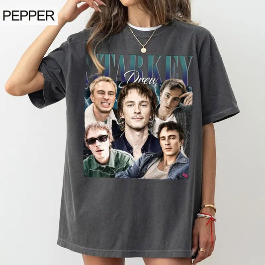 Drew Starkey  T-Shirt, Gift For Woman and Man Unisex T-Shirt Hoodie, Sweatshirt | InkThreadWorks.com