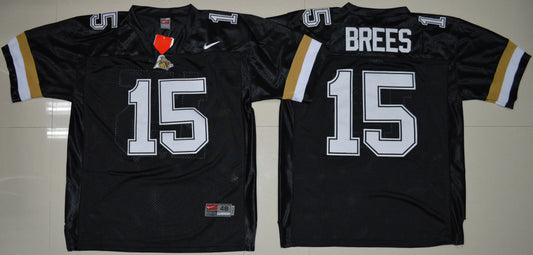 Drew Brees 15 Black