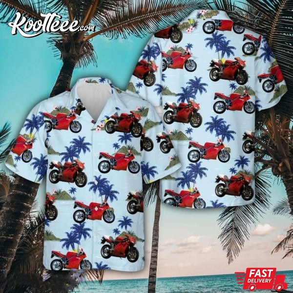 Ducati 998R Vehicle Aloha Hawaiian Shirt