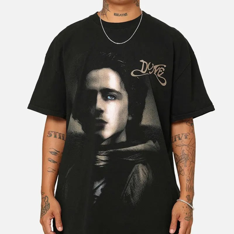 Dune Paul Atreides Graphic T-Shirt Trending Movie Shirt Menswear Womenswear Streetwear Movie Fans Graphic Casual Clothing...