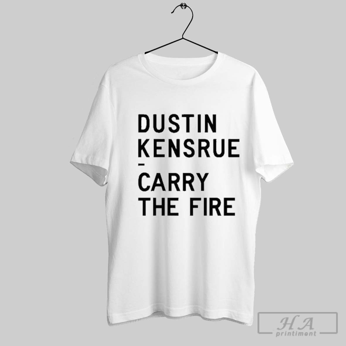 Dustin Kensrue Carry The Fire T Shirts
