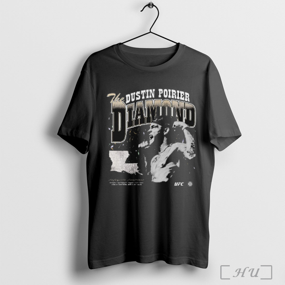 Dustin Poirier The Diamond Dancing Boxy Ufc T Shirt