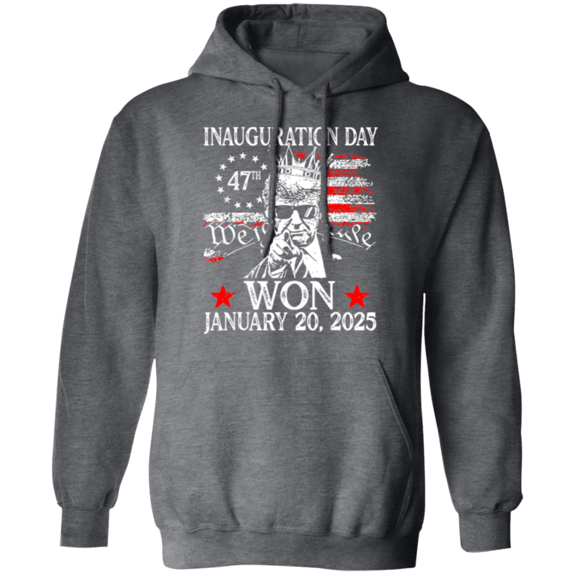 Donald Trump Inauguration Day 2025 Trump Won Hoodie