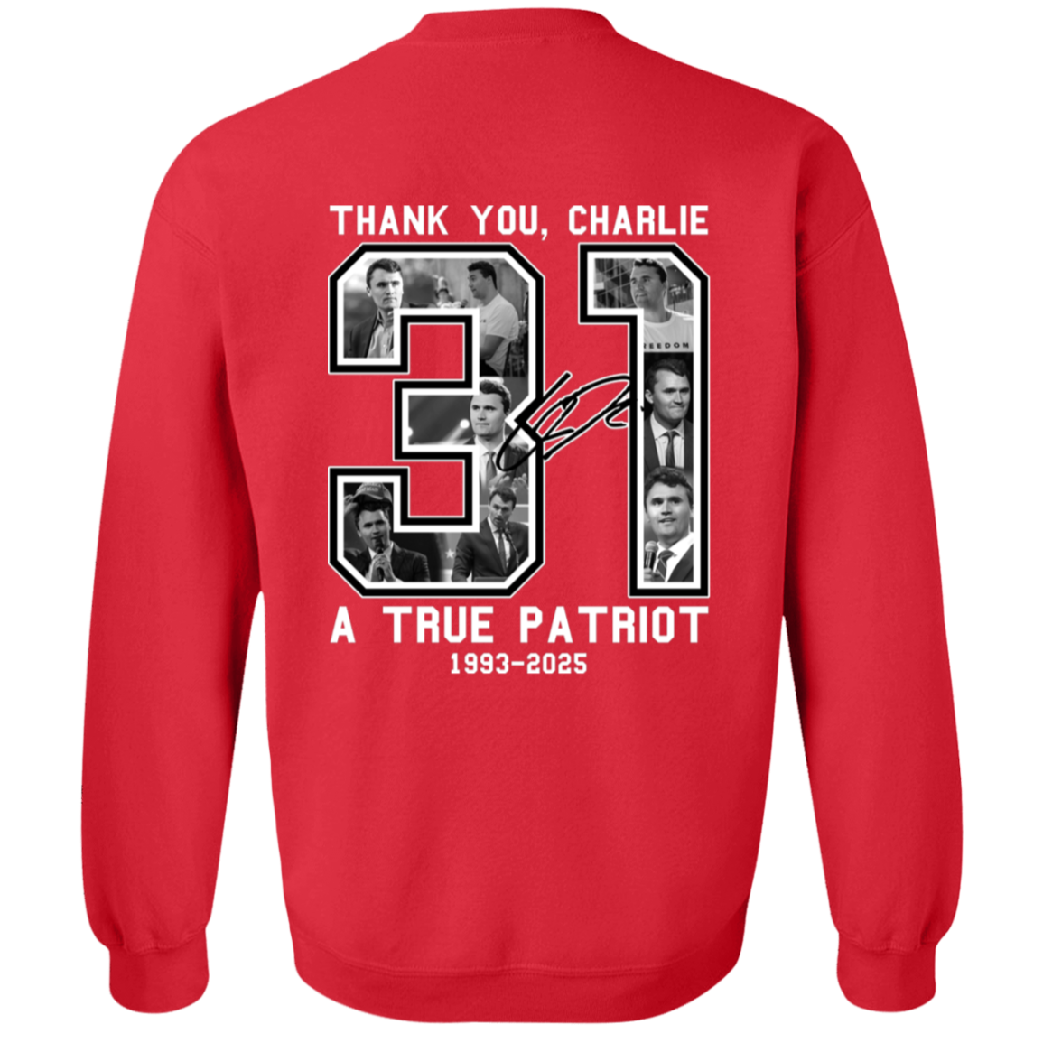 Freedom Thank You Charlie A True Patriot 31 Sweatshirt - 2
