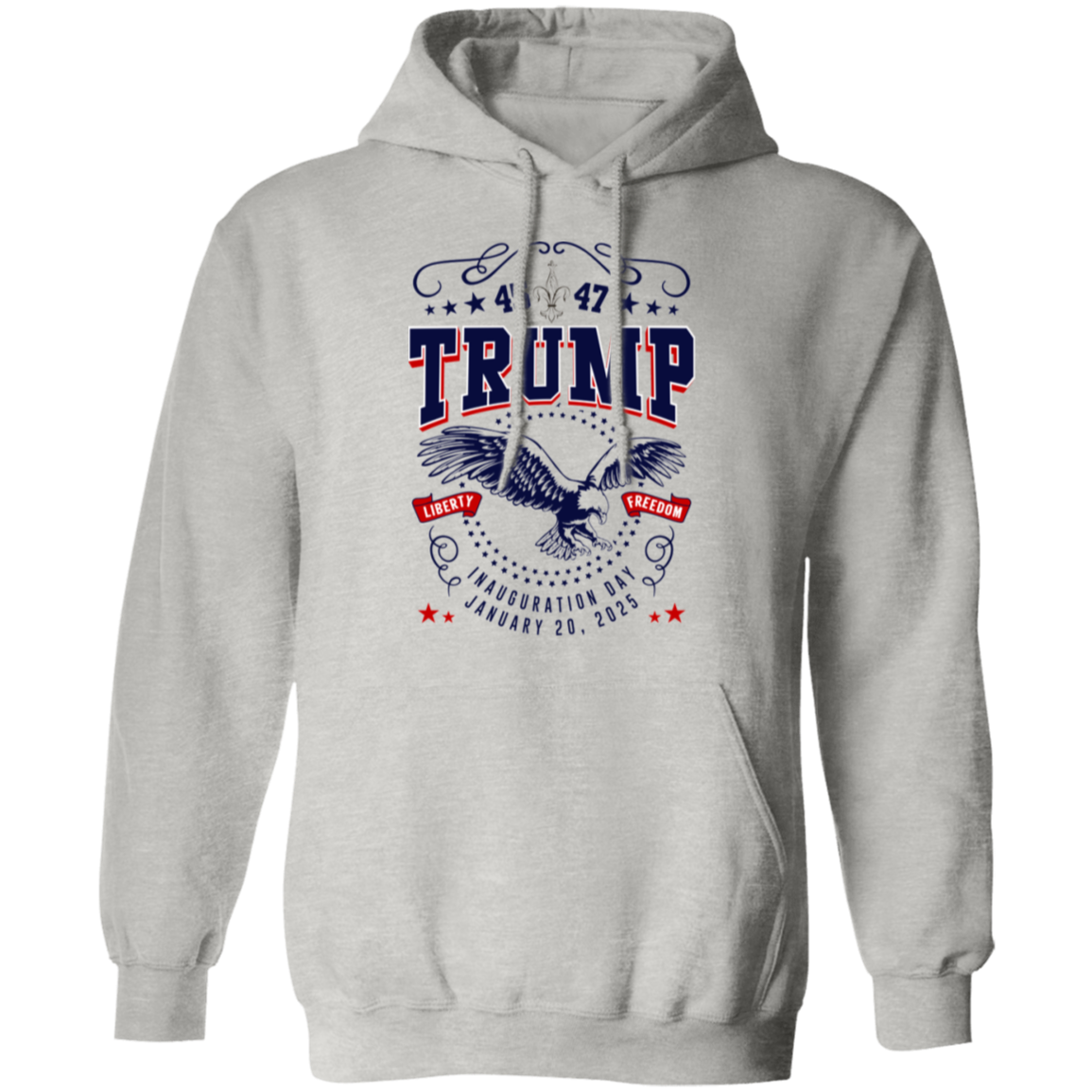 Trump Inauguration Day January 2025 Eagle Hoodie