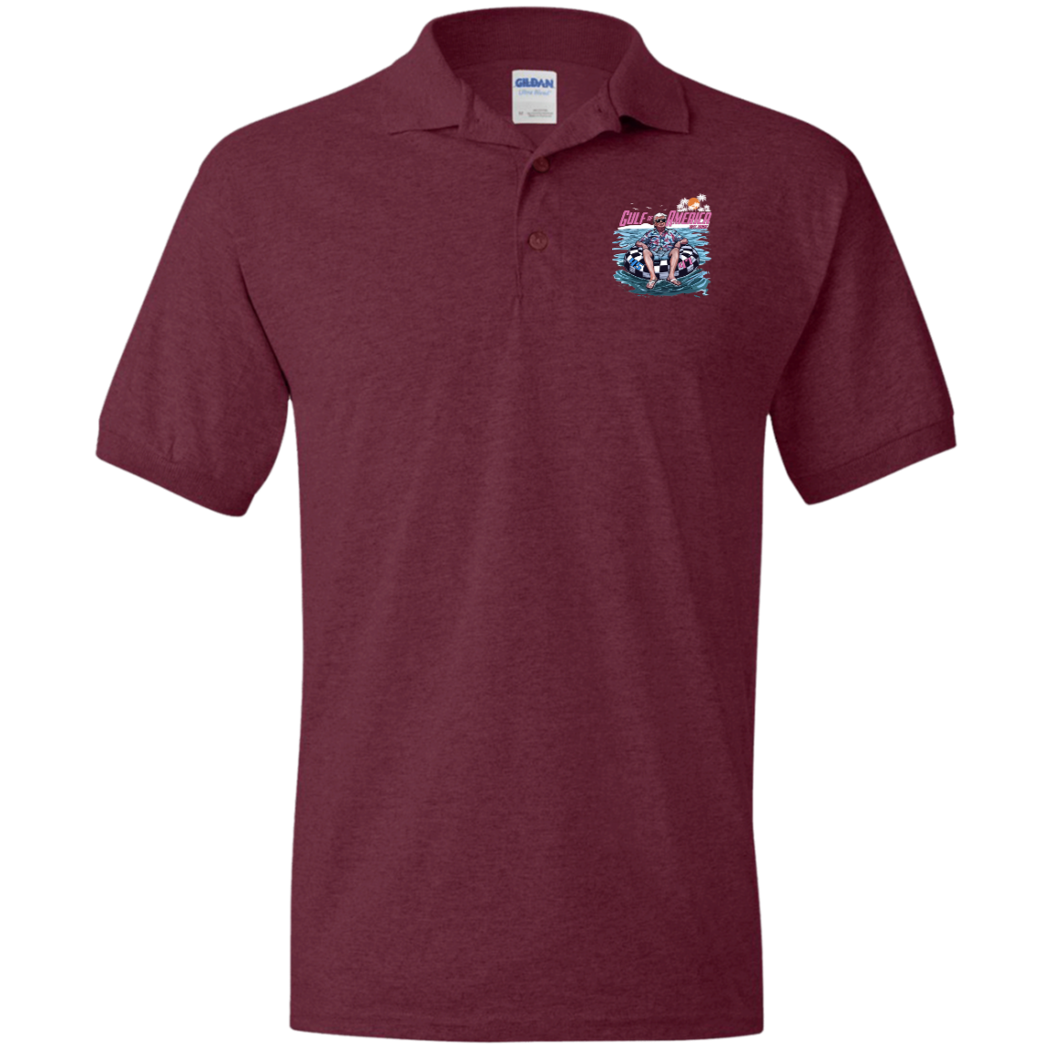 Gulf Of America Est. 2025 Polo T Shirt - 3