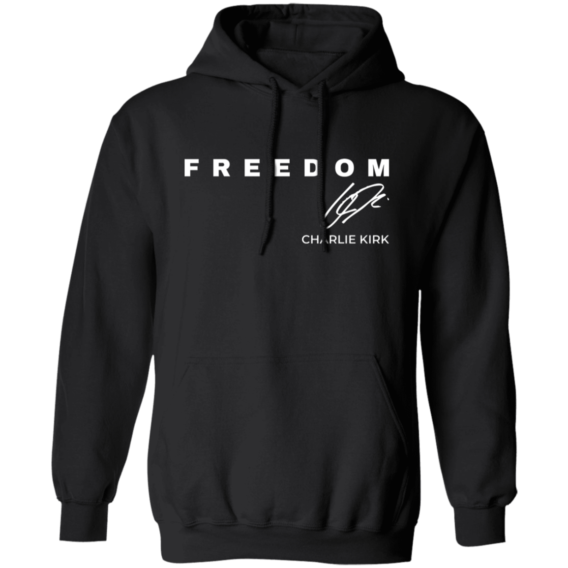 Charlie Kirk Freedom American Flag Hoodie - 2
