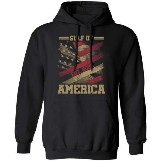 Gulf of America Est. 2025 Flag Hoodie