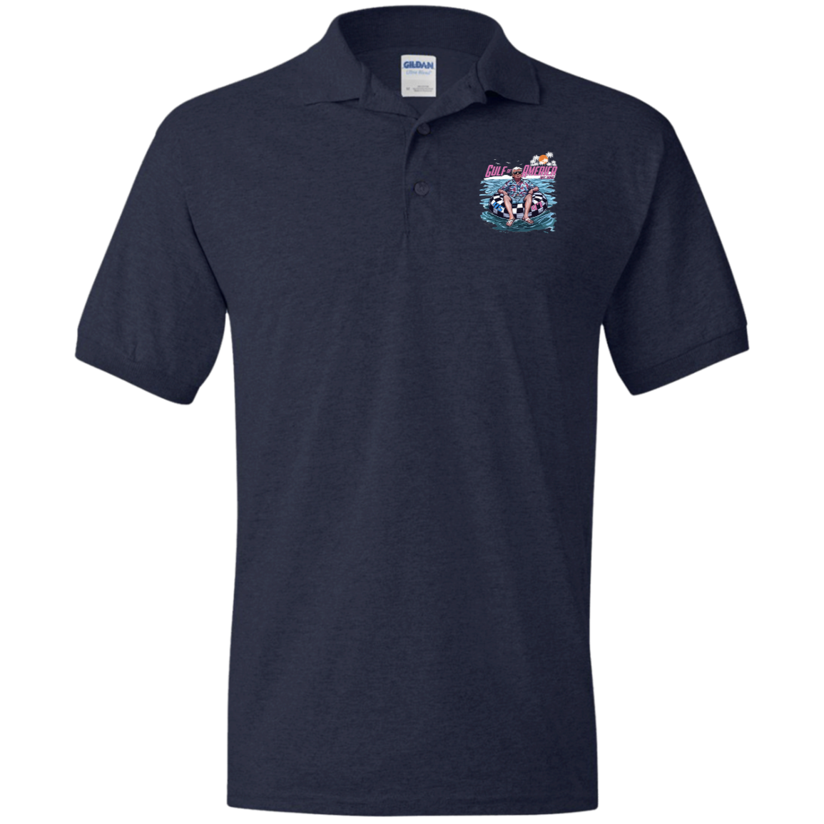 Gulf Of America Est. 2025 Polo T Shirt - 3