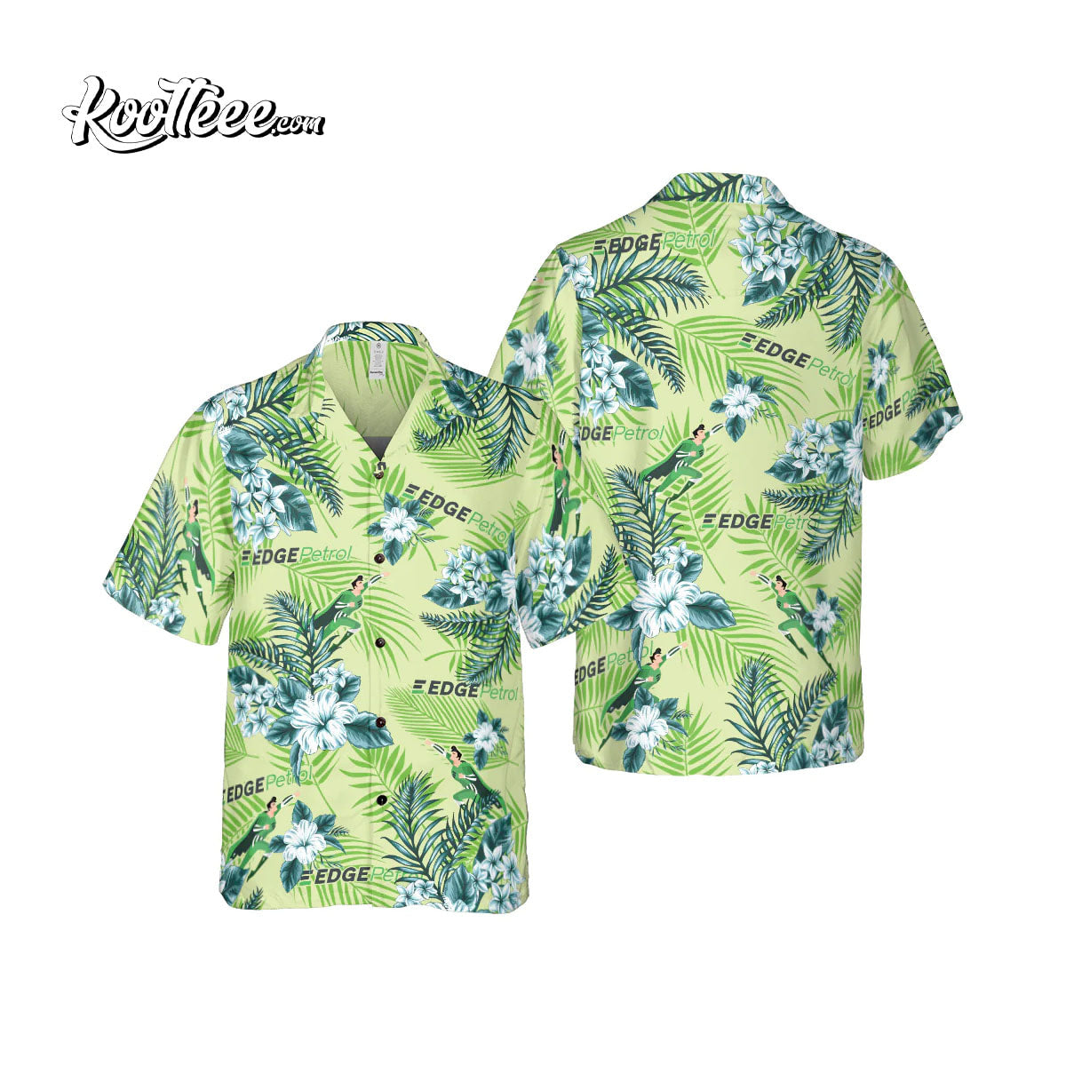 EDGE Petrol Logo Hawaiian Shirt