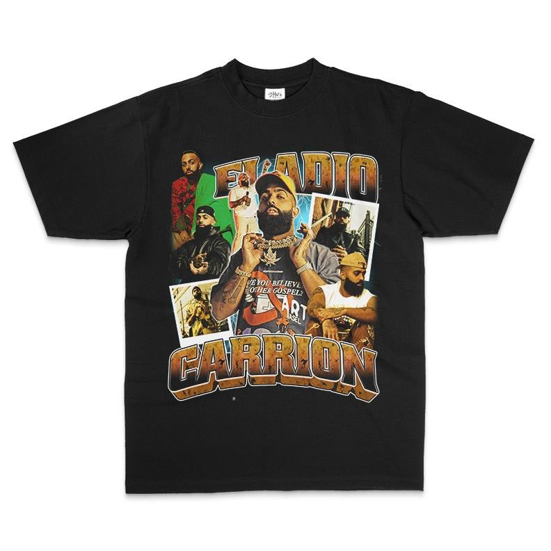 ELADIO- Merch 90s style Trap T SHIRT Menswear Top Vintage Streetwear Hoodie, Sweatshirt | InkThreadWorks.com