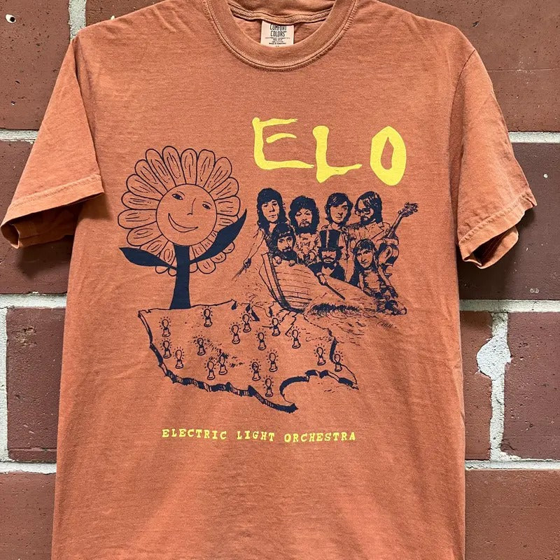 ELO fan art T-shirt, Gift For Her Hoodie, Sweatshirt | InkThreadWorks.com