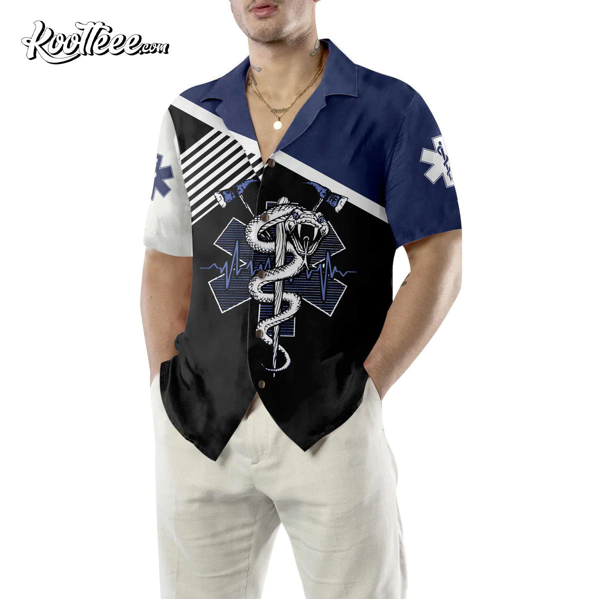 EMS Paramedic Paramedic Gift Funny Hawaiian Shirt