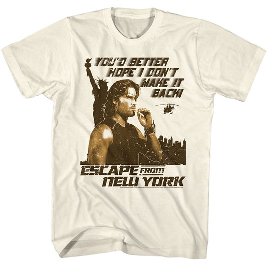 Escape From New York - Better Hope - Short Sleeve - Adult - T-Shirt