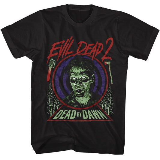 Evil Dead - Evil Ash - American Classics - Solid Black Adult Short Sleeve T-Shirt