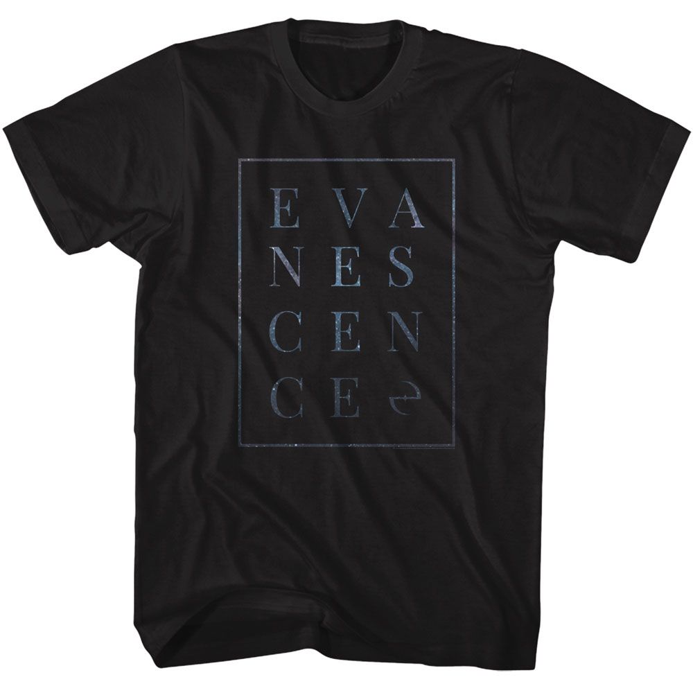 Evanescence - Box - American Classics - Solid Black Adult Short Sleeve T-Shirt