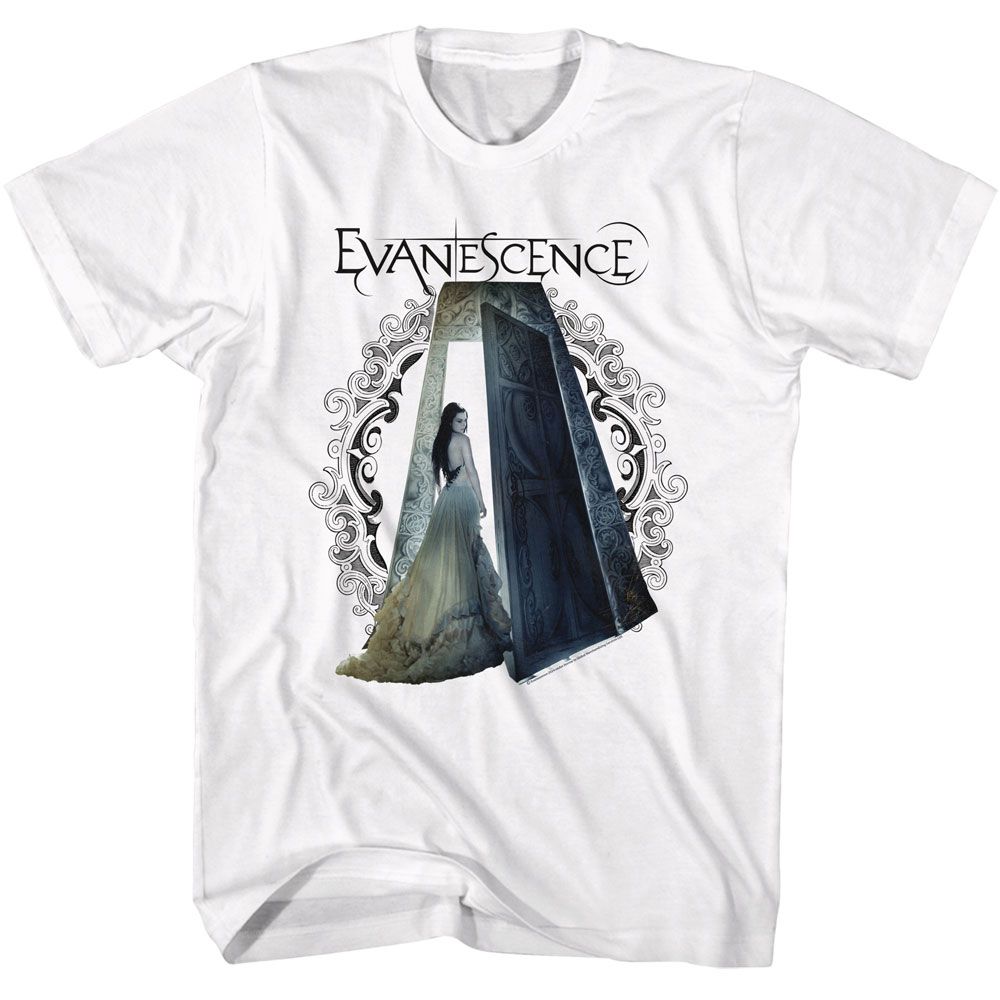 Evanescence - Mausoleum Angel - American Classics - Solid White Adult Short Sleeve T-Shirt
